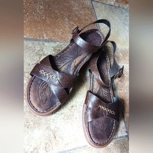 Born Cross Stitch Sandal